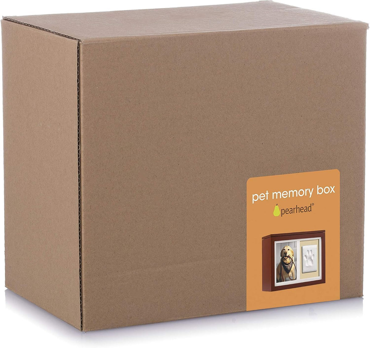 Pet Photo Memory Box and Impression Kit for Dog or Cat Paw Print